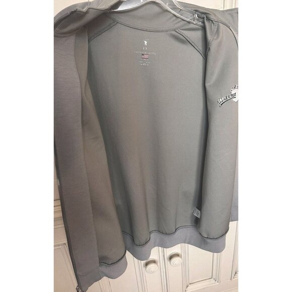 Fairway & Green Men's XL Full Zip Gray Golf Vest Dual Zip The G.A.R Superball - Picture 7 of 9